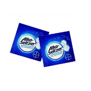 Alka-seltzer tabletas efervescentes, 2 tabletas.