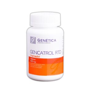 Gencatrol RTD (tramadol) tableta 100mg, frasco 60 tabletas.