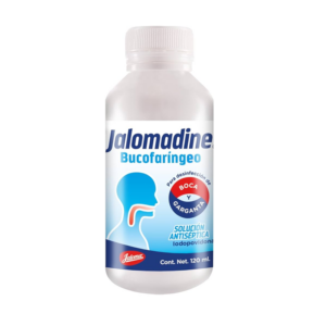 Jalomadine solucion bucofaringeo 120ml.