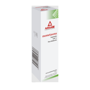 Mometasona suspension 0.05%, frasco 18ml.
