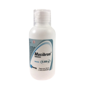 Mucibron (ambroxol) solucion 0.300g, frasco 120ml.
