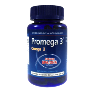 Promega 3 (omega 3) frasco 60 capsulas.