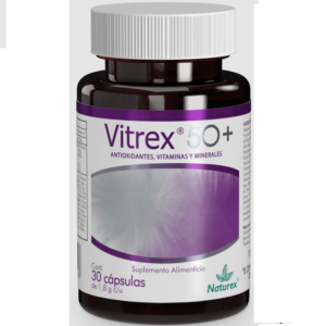 Vitrex50 (antiox/multivit) frasco 30 capsulas.