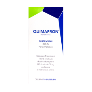 Quimafron (mometasona) suspension frasco 18 ml.