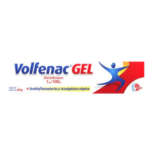 Volfenac (diclofenaco) gel 1.235%, tubo 60g.