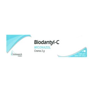 Biodantyl-C (Miconazol) crema 2g, tubo 20g.