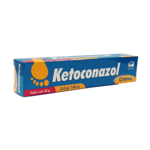Ketoconazol crema 2% (2g/100g), tubo 30g.