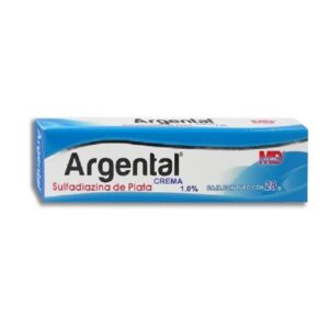 Argental (sulfadiazina de plata) crema, tubo 28 g.