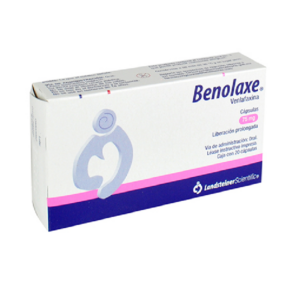 Benolaxe (venlafaxina) capsula 75mg, caja 10 capsulas.