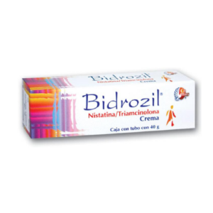 Bidrozil (nistatina/triamcinolona) crema, tubo 40g.