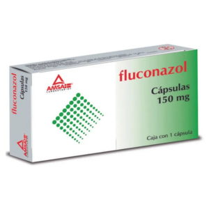 Fluconazol capsula 150mg, caja 1 capsula.