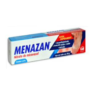 Menazan (miconazol) tubo 20g.