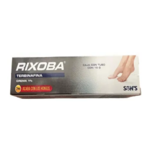 Rixoba (terbinafina) 1% crema, tubo 15g.