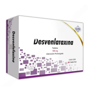 Desvenlafaxina tableta 100mg, caja 28 tabletas.