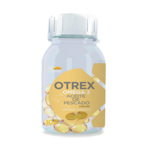 Otrex (omega 3) frasco 100 capsulas.
