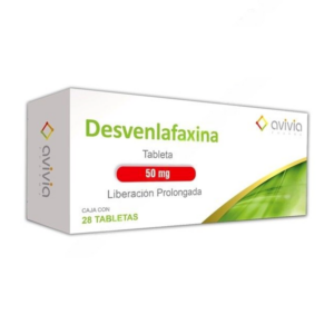Desvenlafaxina tableta 50mg, caja 28 tabletas.